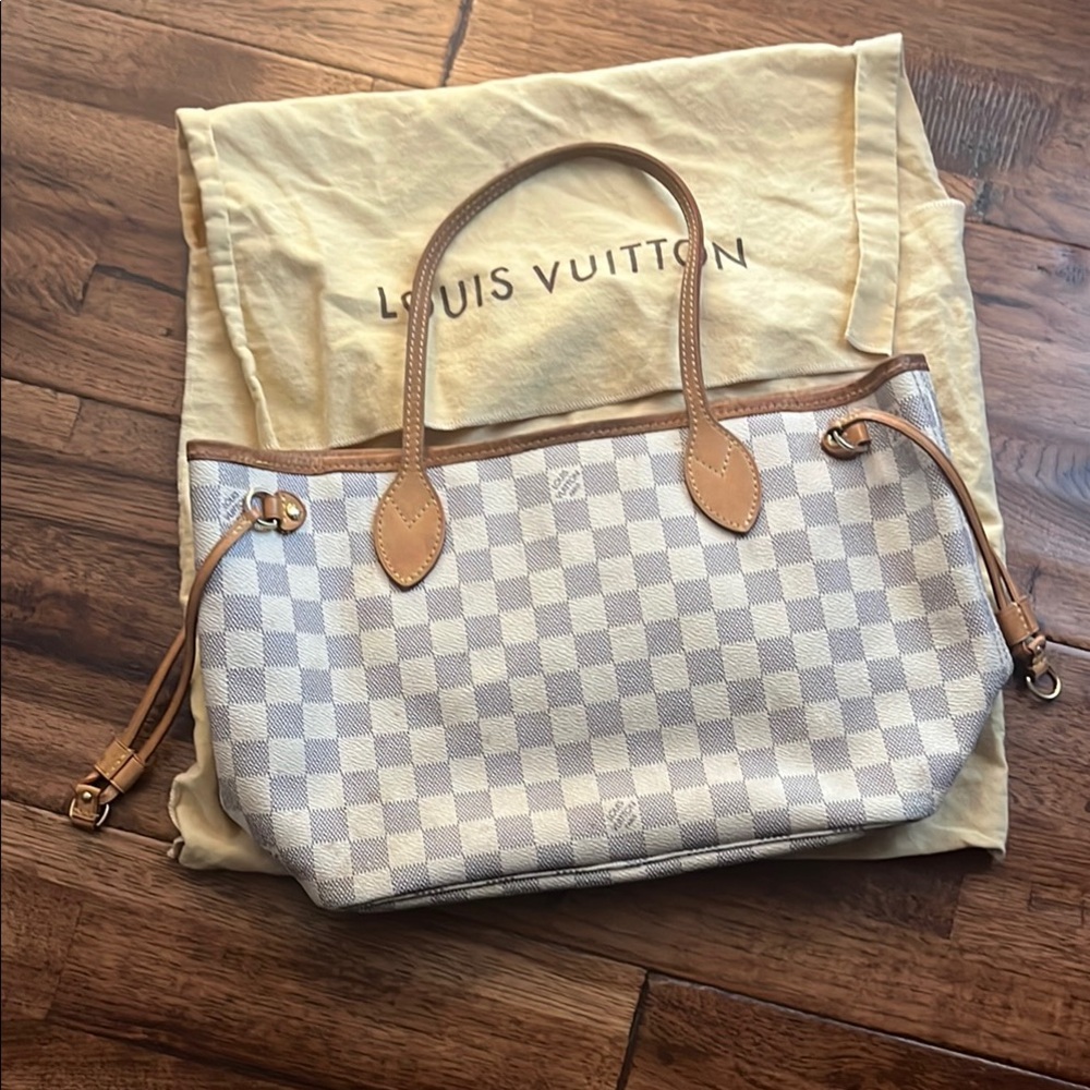 Louis Vuitton Damier Azur Tote Bag